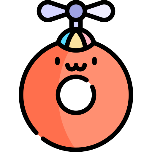 Floating orange